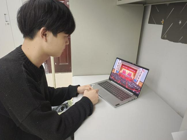我校團委開展二十大系列學習活動