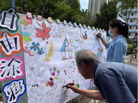校園藝術設計展——展學子激揚風采 校園藝術設計展——展學子激揚風采