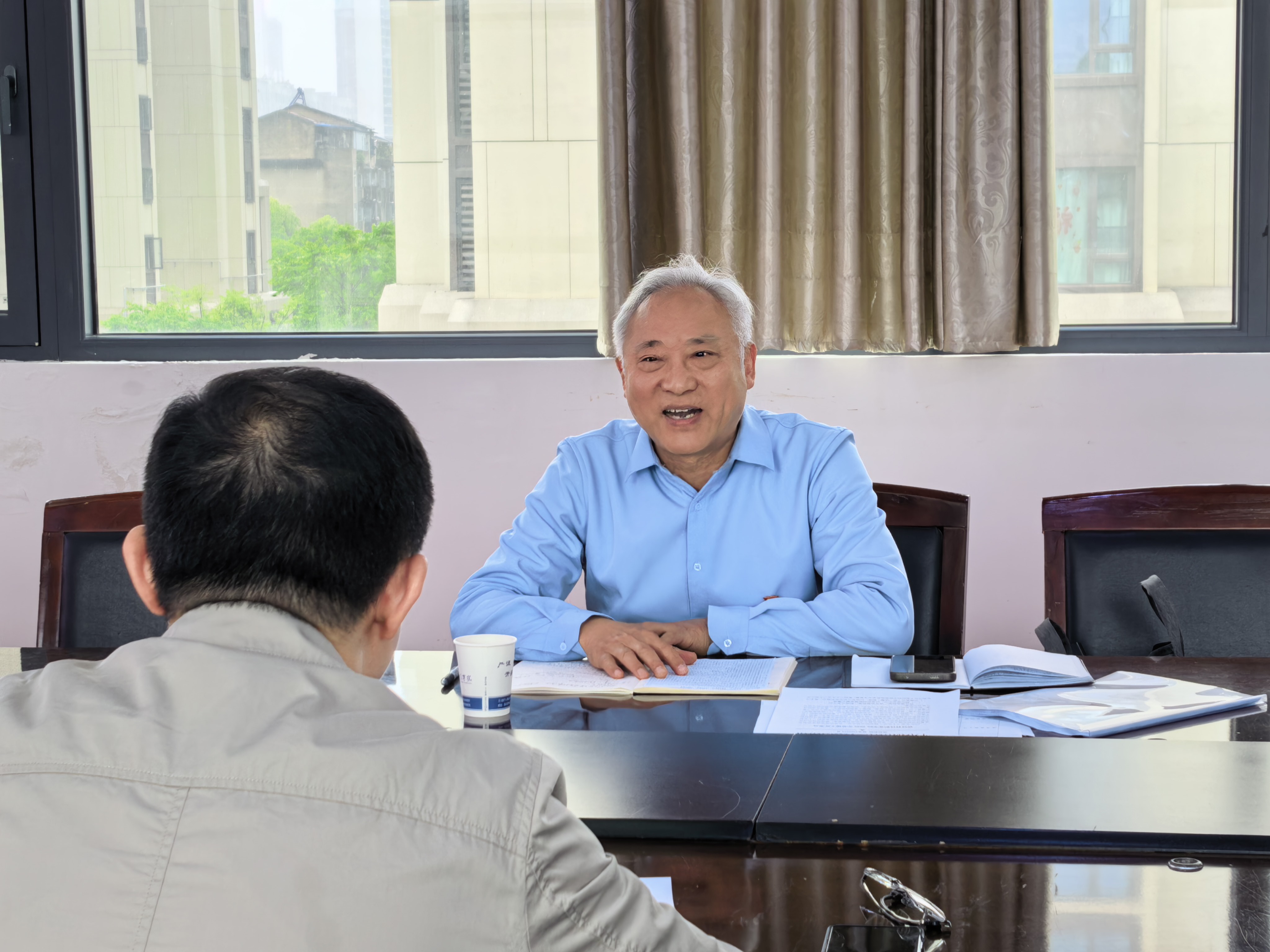 黨建引領促發展 攜手共筑育人夢 ——市教育局黨建指導員蒞臨我院調研指導黨建工作
