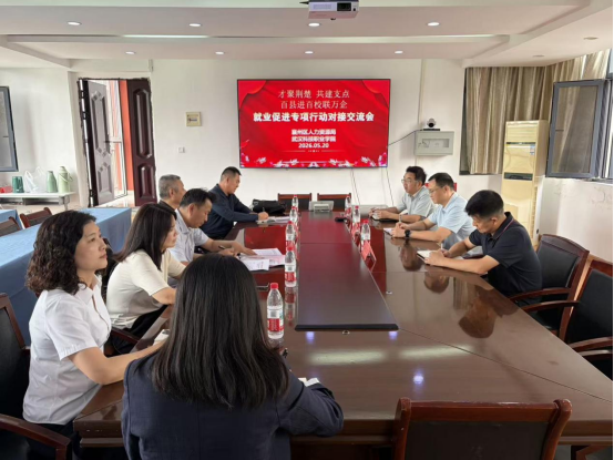 我院開展2026年“才聚荊楚·共建支點·百縣進百校聯萬企”就業促進專項行動對接交流會 我院開展2026年“才聚荊楚·共建支點·百縣進百校聯萬企”就業促進專項行動對接交流會