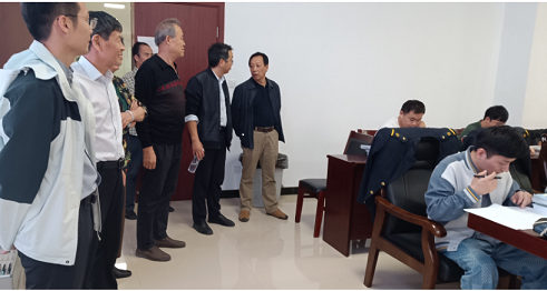 院領導深入培訓陣地，推動培訓項目發展， 為人才培訓提供堅實支撐