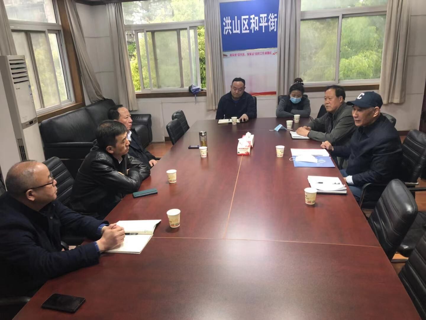 我院領導赴和平街工委專題匯報學院黨建工作 我院領導赴和平街工委專題匯報學院黨建工作