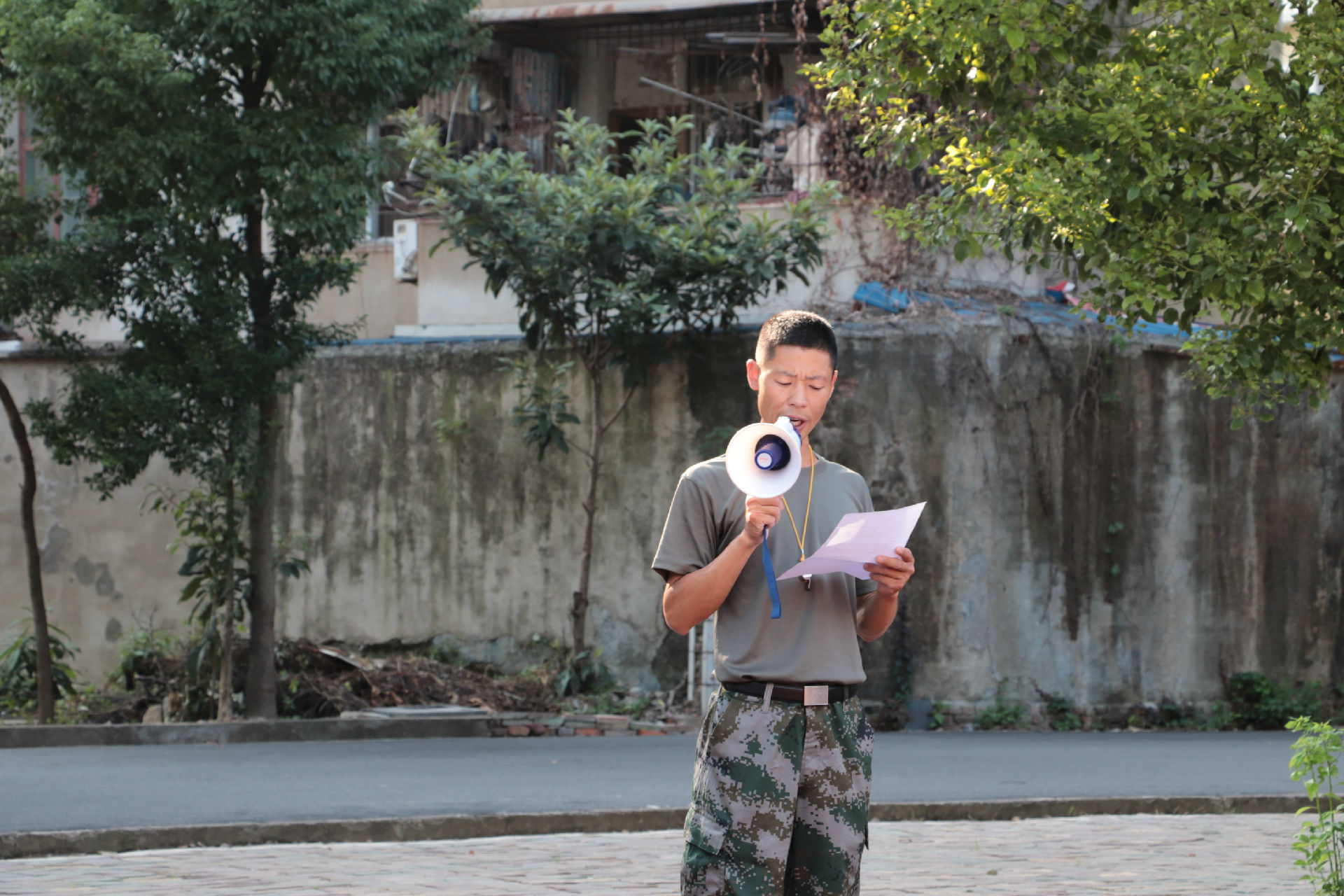 “勿忘國恥，吾輩自強”新生軍訓之愛國主義教育